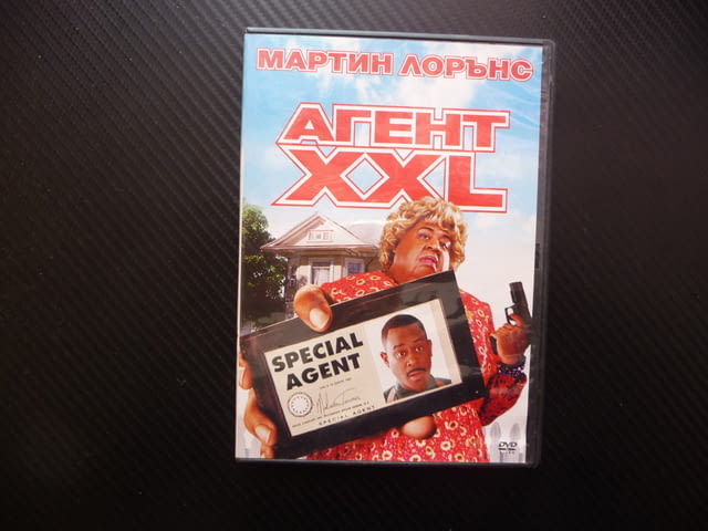 Агент XXL DVD филм Мартин Лорънс забавен комедия леля под прикритие агент полицай пистолет перука - снимка 1
