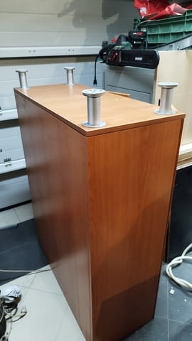 Двукрил гардероб - офис шкаф със заключване 100/42/135см., city of Sofia | Wardrobes - снимка 6