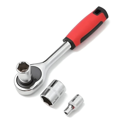 Комплект двустранни гаечни ключове, 46 части, хром-ванадиева стомана - снимка 5