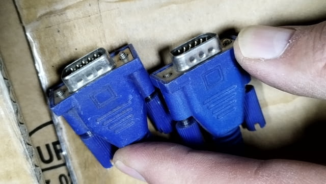 VGA кабели 15-пинови мъжки към мъжки за монитор E239426 Honglin - снимка 4