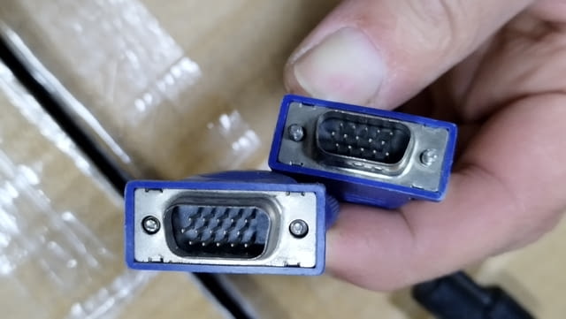 VGA кабели 15-пинови мъжки към мъжки за монитор E239426 Honglin - снимка 6