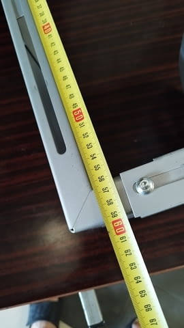 Метална поставка за компютър - Поставка за PC кутия за монтаж към бюро - снимка 6