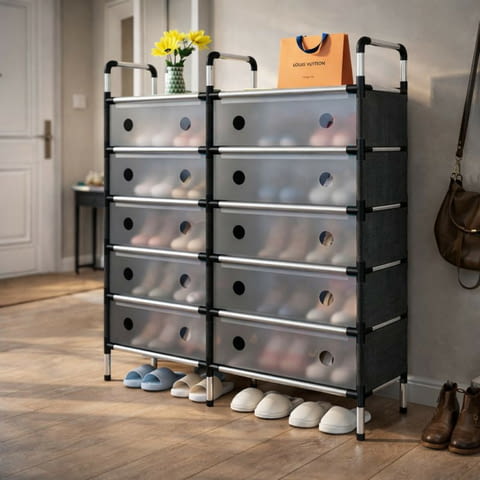 Модерен шкаф за обувки - град София | Секции / Шкафове - снимка 7