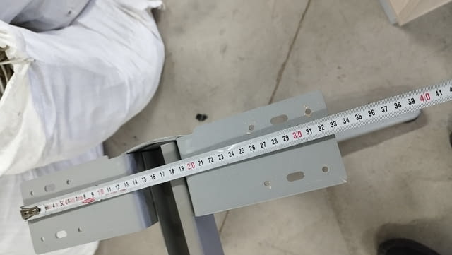 Метални крака 2бр и метална греда за бюро или офис маса в комплект - снимка 3