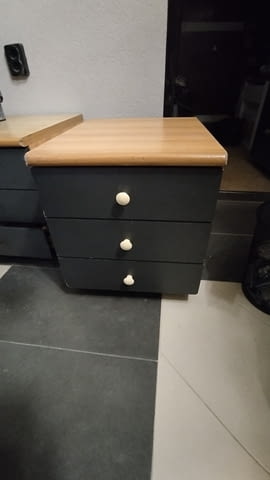 Шкафче на колела - контейнерз а бюро със заключване 47/41/51см - снимка 10