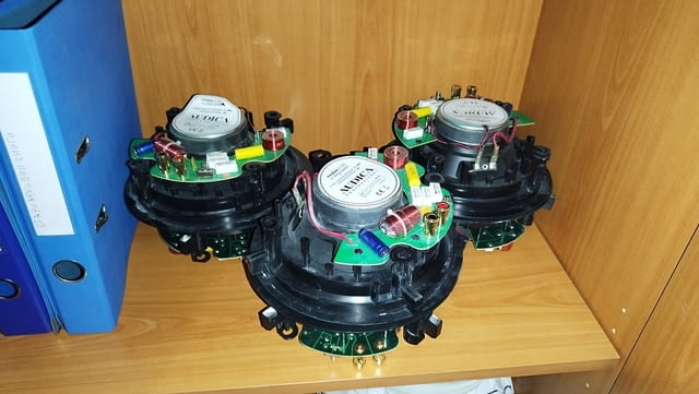 Тонколони за вграждане - AUDICA professional Median IC 165 и AUDAC CS1000S - Субуфер за вграждане - снимка 6