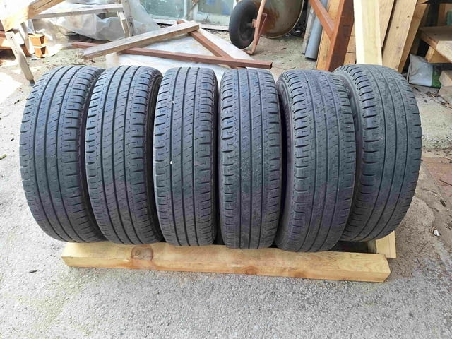 6 бр. запазени летни гуми Michelin Agilis 195/75 R16С, city of Sofia | Wheels & Tires - снимка 1