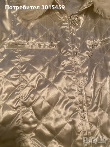 Бяло сатенено яке Tally Weijl с пухкава яка, city of Sofia | Women’s Clothes - снимка 2