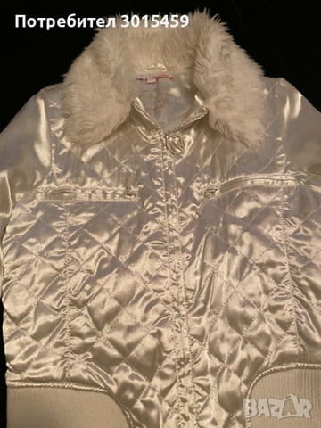 Бяло сатенено яке Tally Weijl с пухкава яка, city of Sofia | Women’s Clothes - снимка 6