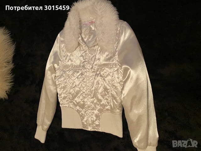 Бяло сатенено яке Tally Weijl с пухкава яка, city of Sofia | Women’s Clothes - снимка 8