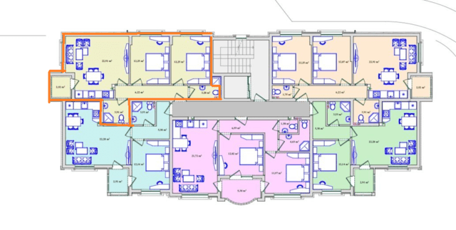 Тристаен апартамент в Широк Център, гр.Хасково, city of Haskovo | Apartments