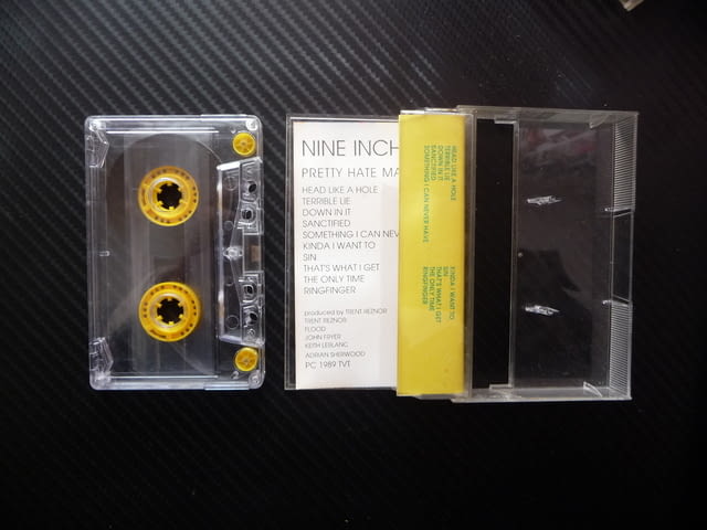 Nine Inch Nails Pretty hate machine Industrial revolution рок метъл индъстриъл албум NIN фенове 1989 - снимка 2