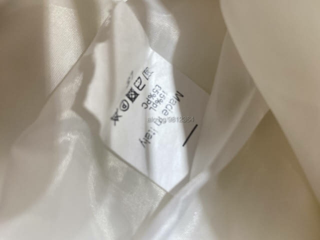 Пухкав бял елек от еко кожа с колан M, White - city of Sofia | Women’s Clothes - снимка 5