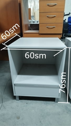 Офис шкаф с чекмедже и рафт за техника или материали 60/60/76см - снимка 1