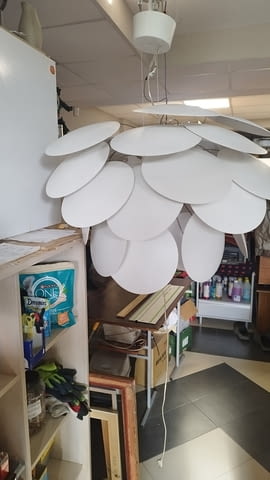 Полилей стил Marset Discocó с три крушки 80/60см - град София | Осветление - снимка 4