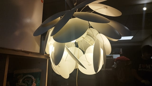 Полилей стил Marset Discocó с три крушки 80/60см - град София | Осветление - снимка 9