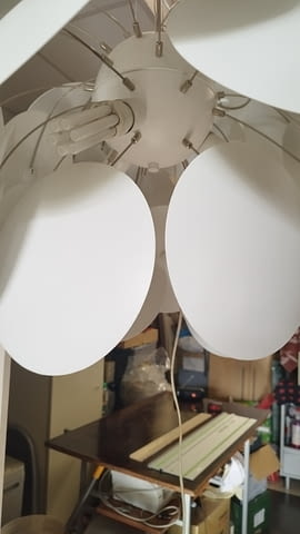 Полилей стил Marset Discocó с три крушки 80/60см - град София | Осветление - снимка 10