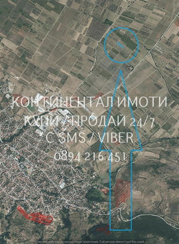 Код 63154. Лозе 1400м2, кат. 4-та близо до шосето зад КЦМ. Лесен достъп на 300м от шосето преди Кукл - снимка 3