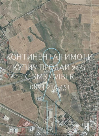 Код 63155. Нива 1400м2, кат 5-та близо до поливен канал с много лесен пряк достъп на 300м от АМ Трак - снимка 3