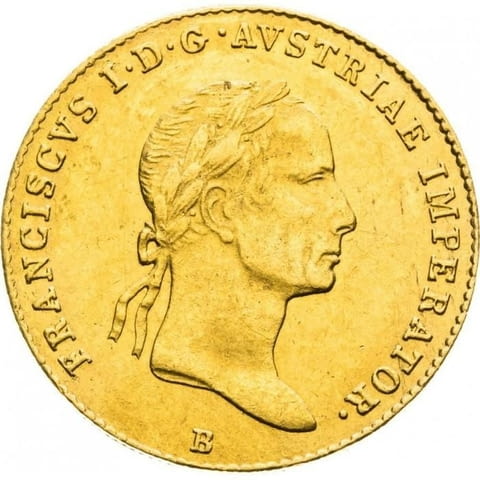 Златна монета 1 Дукат Франц 2 - град Велико Търново | Други - снимка 1