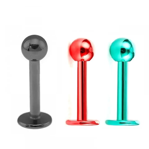 Антиалергични обици пиърсинг лабрет за устни - city of Sofia | Other - снимка 1