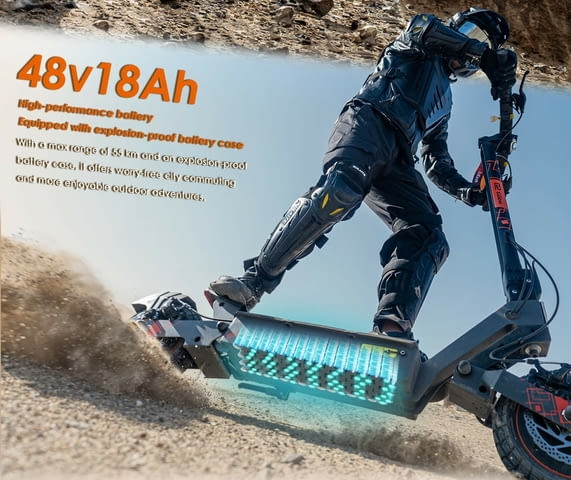 Електрически скутер/тротинетка KuKirin G2 ULTRA 1600W 18AH, град Разград | Други - снимка 2