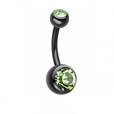 Пиърсинг с кристали черна стомана - city of Sofia | Other - снимка 8