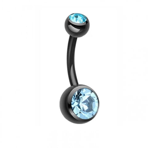 Пиърсинг с кристали черна стомана - city of Sofia | Other - снимка 10