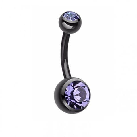 Пиърсинг с кристали черна стомана - city of Sofia | Other - снимка 12