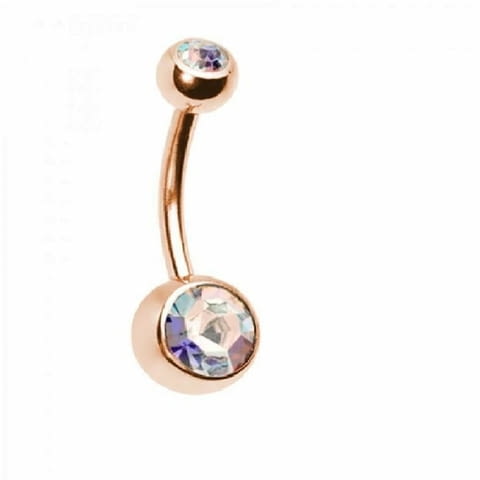 Блео жълти обици на пъпа с цирконий - city of Sofia | Other - снимка 3