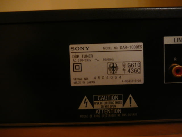 Sony dar-1000es - град Пазарджик | Ресийвъри / Усилватели - снимка 8