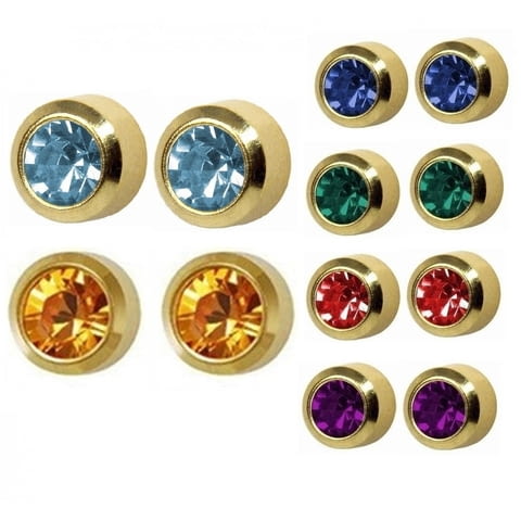 Медицинско злато обици за деца - city of Sofia | Earrings - снимка 1