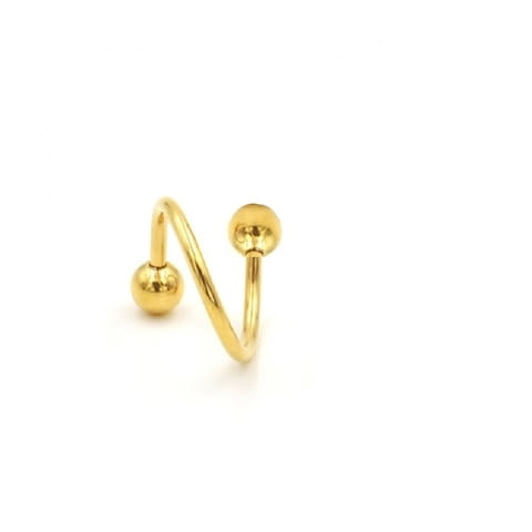 Извита обица медицинска стомана 316L - city of Sofia | Earrings - снимка 2
