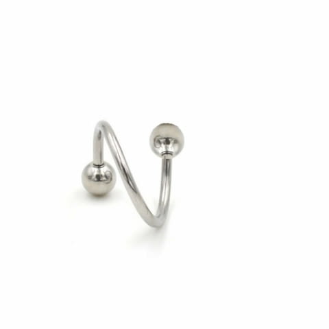 Извита обица медицинска стомана 316L - city of Sofia | Earrings - снимка 9