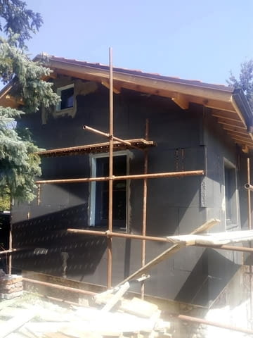Фасадна топлоизолация с мазилка и airless боя Exterior Insulation, Work over the Weekend - Yes - city of Sofia | Construction - снимка 7