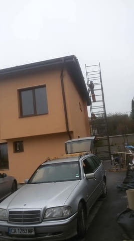 Фасадна топлоизолация с мазилка и airless боя Exterior Insulation, Work over the Weekend - Yes - city of Sofia | Construction - снимка 9