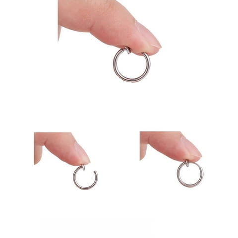 Фалшива обица за поставяне на ухото или устната - city of Sofia | Earrings - снимка 7