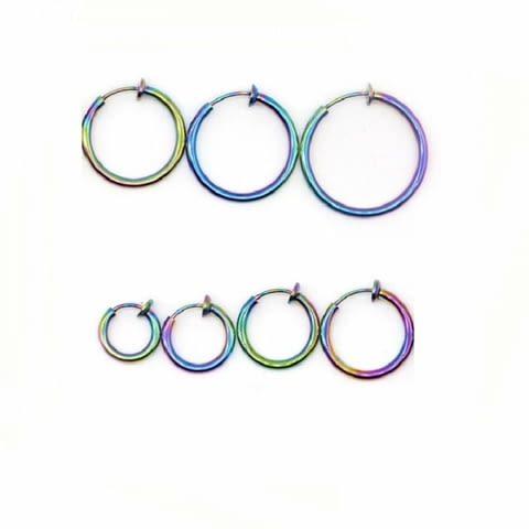 Фалшива обица за поставяне на ухото или устната - city of Sofia | Earrings - снимка 11