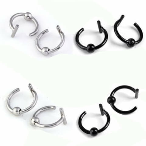 Обици без пробиване на дупки за устни - city of Sofia | Earrings - снимка 1