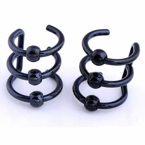 Обица за поставяне на хрущяла на ухото - city of Sofia | Earrings - снимка 5