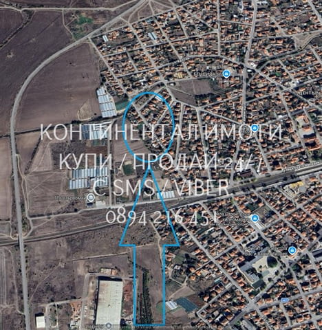 Кодг 62919. Дворно място 560м2 между къщи до ток и вода - идеално за жилищно застрояване. Намира се - снимка 3