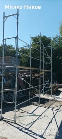 Поцинковано фасадно рамково скеле - Употребявано, град Велико Търново | Инструменти / Оборудване - снимка 1