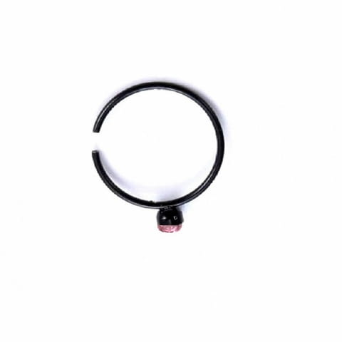 Метална клип обица с кристал - city of Sofia | Earrings - снимка 4