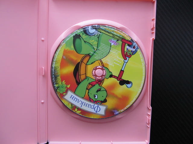 Франклин 2 DVD филм лъже одеялото командва фортът приятел нов червената тротинетка тъмно любимо детс - снимка 2