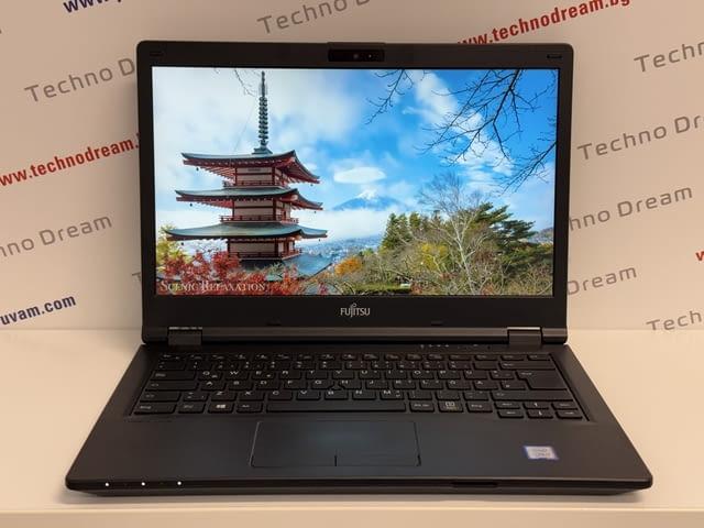 Fujitsu LifeBook E449 - 14" (1920x1080 ) FULL HD / Intel Core i3-8100U / 8GB RAM DDR4 / 256GB SSD / - снимка 1