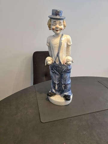 Голям порцеланов клоун - град Варна | Други - снимка 3