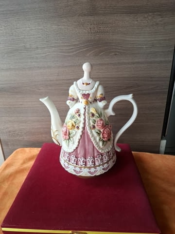 Оригинален порцеланов чайник Съдове за съхраненение, Порцелан - град Варна | Домашни Потреби - снимка 6