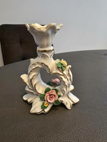 Свещник дрезденски порце, ан - град Варна | Осветление - снимка 1