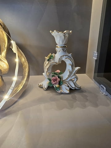 Свещник дрезденски порце, ан - град Варна | Осветление - снимка 9