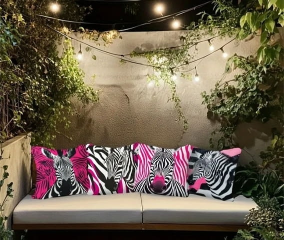 Комплект калъфки Зебри Фухсия Микрофибър, Калъфка - град Монтана | Спално Бельо / Текстил - снимка 4